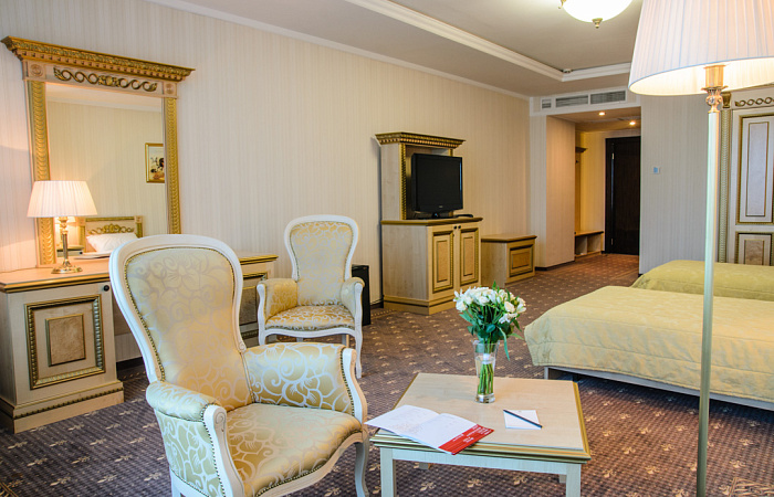 Номер Стандарт с двумя отдельными кроватями в отеле SK Royal в Москве фото 4