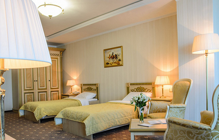 Номер Стандарт с двумя отдельными кроватями в отеле SK Royal в Москве фото 1