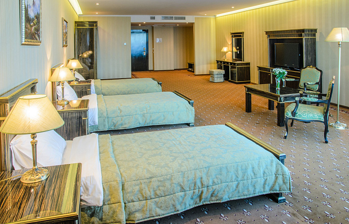 Номер Комфорт с тремя отдельными кроватями в отеле SK Royal в Москве фото 2